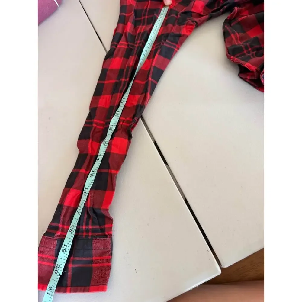 Banana Republic Luxe Flannel Untucked Standard Fit Shirt - Small